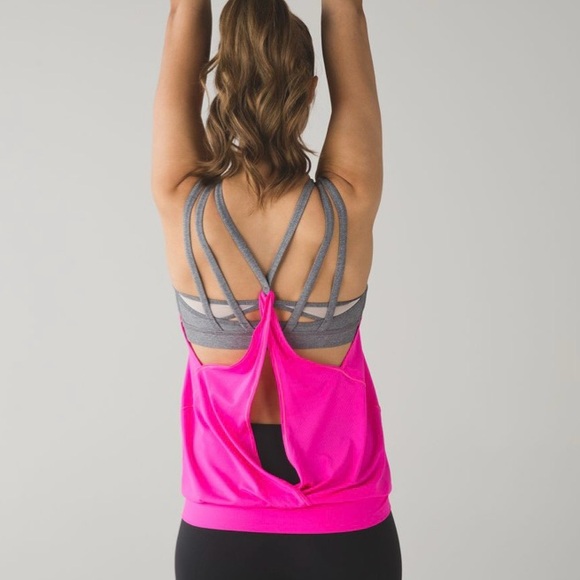 Lululemon Athletica Pink Relaxed Tank Top - Picture 2 of 14
